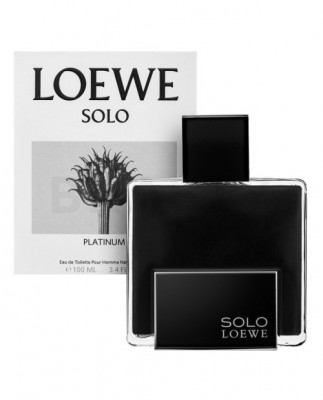 Парфюм Loewe Solo Platinum в черной упаковке